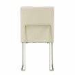 Michael Amini Laguna Ridge Dining Side Chair - Brushed Silver/Oak