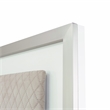 Michael Amini Marquee Modern Eastern King Panel Bed in Cloud White