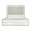 Michael Amini Marquee Modern Queen Panel Bed in Cloud White