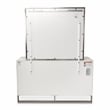 Michael Amini Marquee 8-Drawer Dresser with Mirror in Cloud White