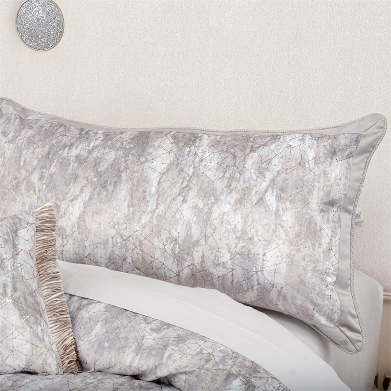 Michael Amini Odessa 6-Piece Queen Comforter Set - Mist