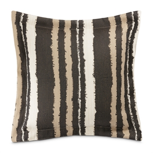 Michael Amini Explorer Butler 25&quot Square Throw Pillow - Hickory in Set of 2