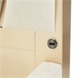 Michael Amini La Rachelle Eastern King Panel Bed in Champagne Ivory & Chardonnay