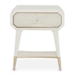 Michael Amini La Rachelle 1-Drawer Nightstand - Champagne Ivory