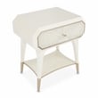 Michael Amini La Rachelle 1-Drawer Nightstand - Champagne Ivory