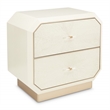 Michael Amini La Rachelle 2-Drawer Nightstand - Champagne Ivory