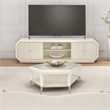 Michael Amini La Rachelle Media Cabinet in Champagne