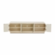Michael Amini La Rachelle Media Cabinet in Champagne