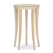 Michael Amini La Rachelle Chairside Table in Chardonnay Gold