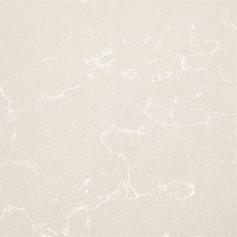 Michael Amini La Rachelle Round End Table with Marble Top - Chardonnay Gold