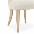 La Rachelle Dining Side Chair in Champagne Ivory Jacquard Set of 2
