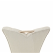 La Rachelle Dining Side Chair in Champagne Ivory Jacquard Set of 2