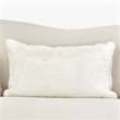 Michael Amini La Rachelle Sofa Icicle Ivory and Chardonnay Wood Base