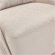 Michael Amini La Rachelle Swivel Accent Chair in Gold Rush and Chardonnay