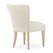 Michael Amini La Rachelle Vanity Chair in Champagne Ivory/Chardonnay