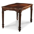 Windsor Court Traditional Wood Gathering Table - Vintage Brown Fruitwood