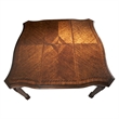 Windsor Court Traditional Wood Gathering Table - Vintage Brown Fruitwood