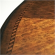 Windsor Court Traditional Wood Gathering Table - Vintage Brown Fruitwood