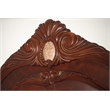 Michael Amini Cortina Wood Dresser and Mirror Set in Honey Walnut