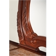 Michael Amini Cortina Wood Dresser and Mirror Set in Honey Walnut
