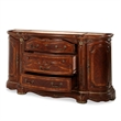 Michael Amini Cortina Wood Dresser in Honey Walnut