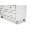 Michael Amini Sky Tower 7 Drawer Chest in Cloud White