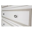 Michael Amini Sky Tower 7 Drawer Chest in Cloud White