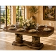 Michael Amini Villa Valencia Rectangular Wood Dining Table - Classic Chestnut