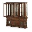 Michael Amini Villa Valencia China Cabinet with Lighting - Classic Chestnut