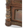 Michael Amini Villa Valencia China Cabinet with Lighting - Classic Chestnut