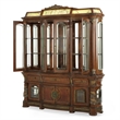 Michael Amini Villa Valencia China Buffet with Lighted Top - Classic Chestnut