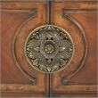 Michael Amini Villa Valencia China Buffet with Lighted Top - Classic Chestnut