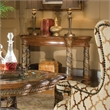 Michael Amini Villa Valencia Wood Sofa Table - Classic Chestnut