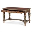 Michael Amini Villa Valencia Wood Writing Desk - Classic Chestnut