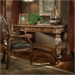 Michael Amini Villa Valencia Wood Writing Desk - Classic Chestnut