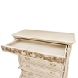 Michael Amini Platine de Royale 6-Drawer Wood Chest - Champagne Ivory