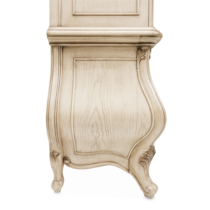 Michael Amini Platine de Royale 6-Drawer Wood Chest - Champagne Ivory