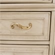 Michael Amini Platine de Royale Marble and Wood Sideboard - Champagne Ivory