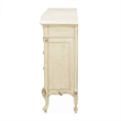 Michael Amini Platine de Royale Marble and Wood Sideboard - Champagne Ivory