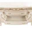 Michael Amini Platine de Royale Marble and Wood Sideboard - Champagne Ivory
