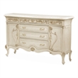 Michael Amini Platine de Royale Marble and Wood Sideboard - Champagne Ivory