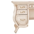 Michael Amini Platine de Royale Wood Vanity Desk - Champagne Ivory