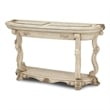 Michael Amini Platine de Royale Wood Console Table - Champagne Ivory