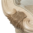 Michael Amini Platine de Royale Traditional Wood End Table - Champagne Ivory