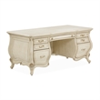 Michael Amini Platine de Royale Wood Desk - Champagne Ivory