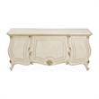 Michael Amini Platine de Royale Wood Desk - Champagne Ivory