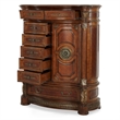 Michael Amini Villa Valencia Wood Gentleman's Chest - Classic Chestnut