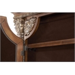 Michael Amini Villa Valencia Wood Floor Mirror with Storage - Classic Chestnut