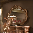 Michael Amini Villa Valencia Wood Wall Accent Mirror - Classic Chestnut