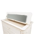 Michael Amini Lavelle 6-Drawer Wood Chest - Classic Pearl